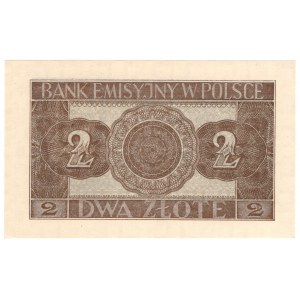 Allgemeine Regierung, 2 Zloty 1941, Serie AE