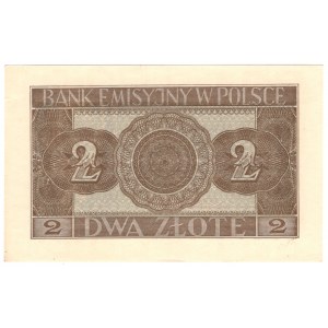 Governo generale, 2 zloty 1941, serie AG