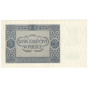 Gouvernement général, 5 or 1941, série AE