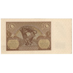Generalne Gubernatorstwo, 10 złotych 1940, seria G