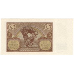 Generalne Gubernatorstwo, 10 złotych 1940, seria J