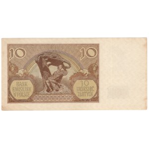Generalne Gubernatorstwo, 10 złotych 1940, seria M.