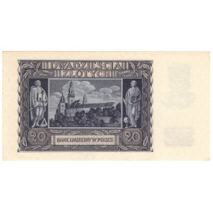 Administrations publiques, 20 or 1940, série A - première série