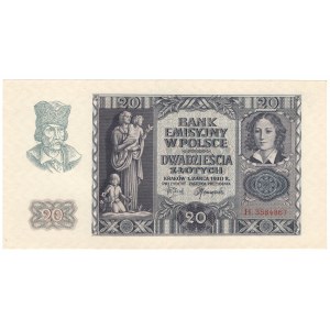 Gouvernement général, 20 or 1940, série H