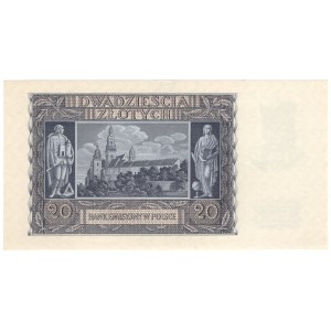 Gouvernement général, 20 or 1940, série H