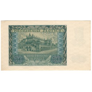 Generalne Gubernatorstwo, 50 złotych 1940, seria D