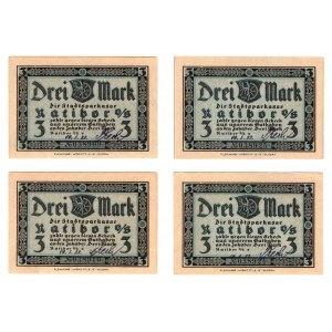 Racibórz (Ratibor), set of 4 pieces