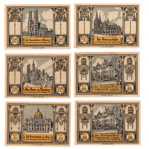 Głogów (Glogau), ensemble de 6 pièces