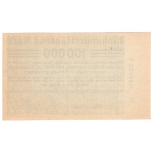 Wrocław (Breslau), 100.000 marek 1923