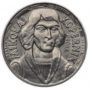 PRL, 10 zloty 1973, NIKIEL sample - Copernicus