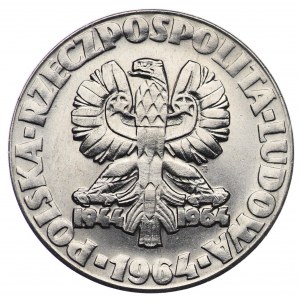 PRL, 20 zloty 1964, échantillon NIKIEL - Arbre