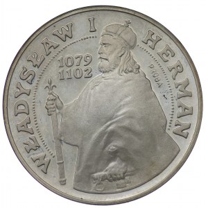 République populaire de Pologne, 200 zloty 1981, échantillon SREBRO - Władysław I Herman