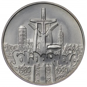 III RP, 100.000 PLN 1990 Solidarité type A