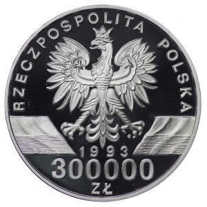 Troisième République, 300 000 PLN 1993 Hirondelles
