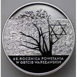 III RP, 20 PLN 2008 65e anniversaire du soulèvement du ghetto de Varsovie
