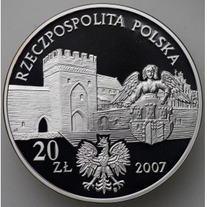 III RP, 20 złotych 2007 Miasto Średniowieczne w Toruniu