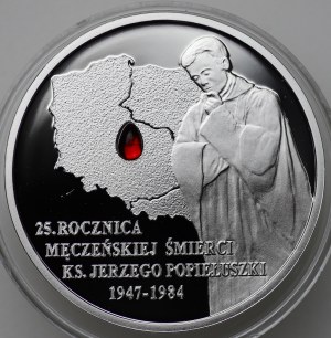 III RP, PLN 10, 2009, 25th anniversary of the death of Father Jerzy Popieluszko