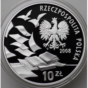 III RP, 10 złotych 2008, 40 Rocznica Marca '68