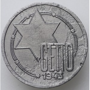 Ghetto de Lodz, 10 marques 1943, variété 11/2