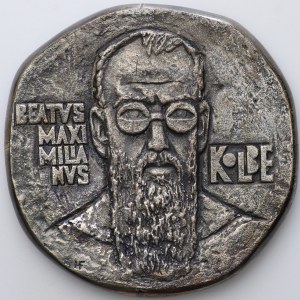 Pologne, Médaille , Beatus Maximilianus Kolbe, Franciszek Habdas