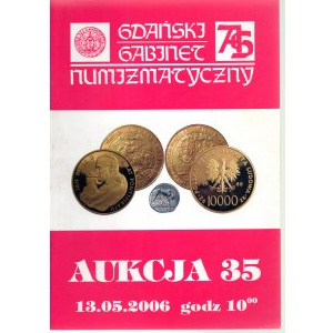 Katalog aukcyjny Gdański Gabinet Numizmatyczny, aukcja 35