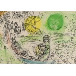 Marc Chagall (1887 Łoźno k. Witebska - 1985 Saint-Paul-de-Vence), Koncert (Le Concert), 1957