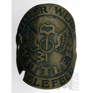 Lata 30. XX w. (?) - Emblemat Rowerowy Wittler-Werke Bielefeld