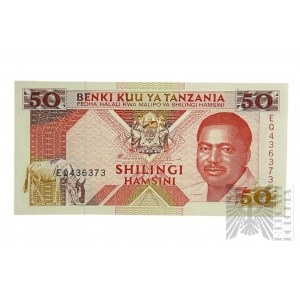 1993 r., Tanzania - Banknot 50 Szylingów