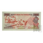 1993 r., Tanzania - Banknot 50 Szylingów