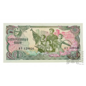 Korea Północna, 1978 r. - Banknot 1 Won
