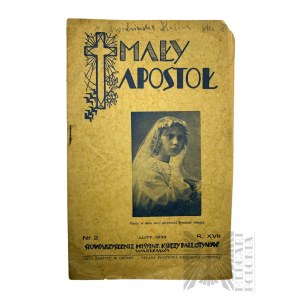 II RP - Czasopismo “Mały Apostoł” Luty 1939, Wyd. Stowarzyszenie Misyjne Ojców Pallotynów