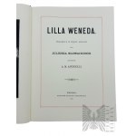 1991 r. - Książka Juliusz Słowacki, “Lilla Weneda”, il. A. M. Andriolli; Wyd., Reprint z 1883 r., Wyd. BGW