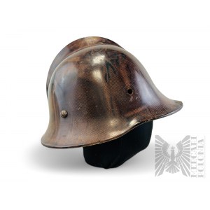 Stary Bakelitowy Hełm Strażacki