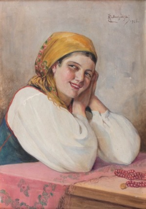 Kasper Żelechowski, DZIEWCZYNA W ŻÓŁTEJ CHUŚCIE, 1926