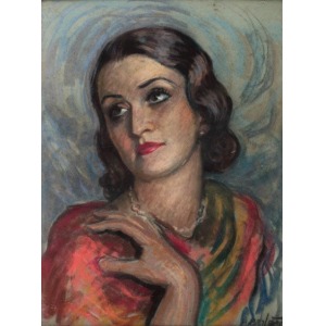 Henryk Berlewi, Portret kobiety