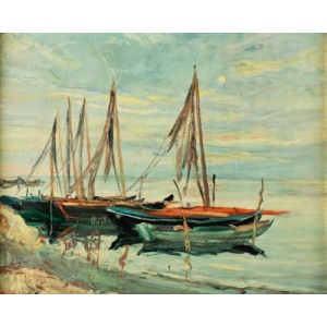 Anton Lamprecht, Fishing Barges