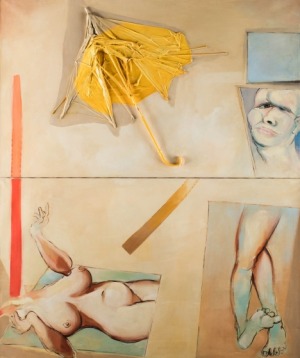 Tadeusz Kantor, AMBALAŻ: PARASOL I POSTACIE, 1967