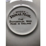 Porcelanowa filiżanka ze spodkiem marki Myott - Royal Mail - Fine Staffordshire Ware, Wielka Brytania