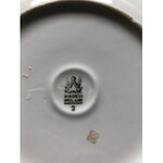 Porcelanowa ozdobna maselniczka marki Wawel, Polska