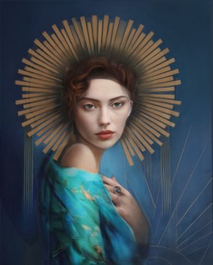 Jacek Tyczyński, Portret Art Deco, 2025