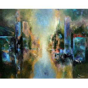 Tadeusz Machowski, Grey city, 2023