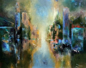 Tadeusz Machowski, Grey city, 2023