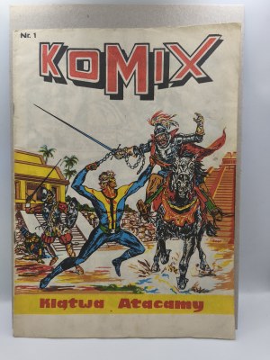 Comix Curse of Atacama, no. I, 1st edition, 1990