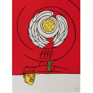 VALERIO ADAMI, Italia '90
