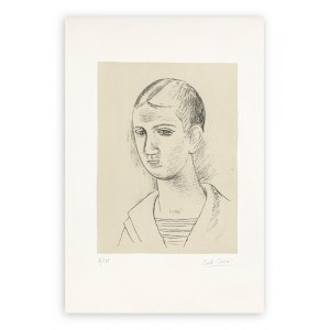 CARLO CARRÀ, Head of a Boy