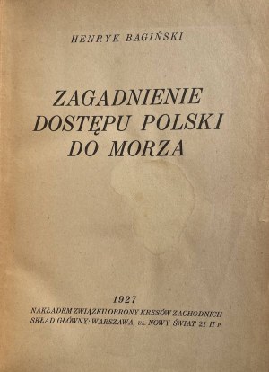 LA QUESTIONE DELL'ACCESSO DELLA POLONIA AL MARE