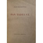 PAN TADEUSZ - RADZISZEWSKI BINDING