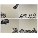 YOUNG HOBBIT - ORIGINAL. ILLUSTRATIONS TO THE HOBBIT and 1st EDITION.