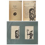 YOUNG HOBBIT - ORIGINAL. ILLUSTRATIONS TO THE HOBBIT and 1st EDITION.