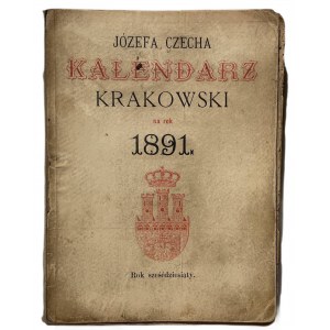 KALENDARZ KRAKOWSKI 1891